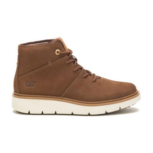 キャタピラー Caterpillar Women Chariot Plain Toe Mid Boot Shoes レディース