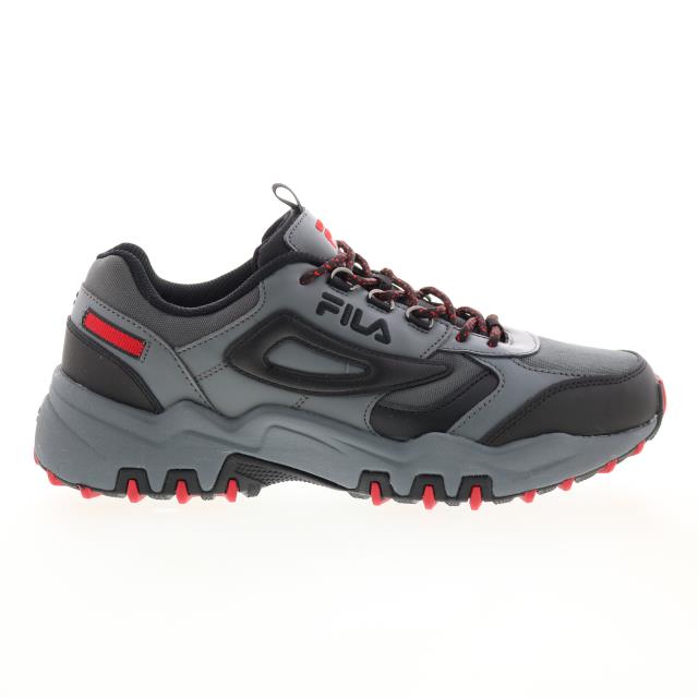 フィラ Fila Reminder 1JM01263-073 Mens Gray Leather Lace Up Athletic Hiking Shoes メンズ