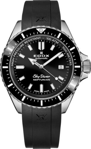 Edox Men 80120-3NCA-NIN SkyDiver 44mm Automatic Watch Y