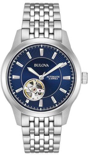 u[o Bulova Men's Classic 40mm Quartz Watch Luminous 96A189 Y