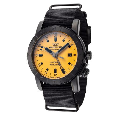 Glycine Men's Airman Contemporary 42mm Automatic Watch GL0462 Y
