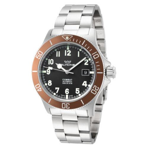 Glycine Men's Combat Sub 42mm Automatic Watch GL0171 Y