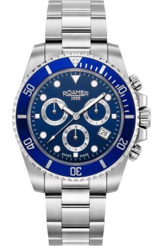 Roamer Men's 851837-41-45-20 Deep Sea 100 41mm Quartz Watch Y