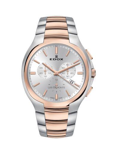 Edox Men 10239-357R-AIR Les Bemonts 42mm Quartz Watch Y