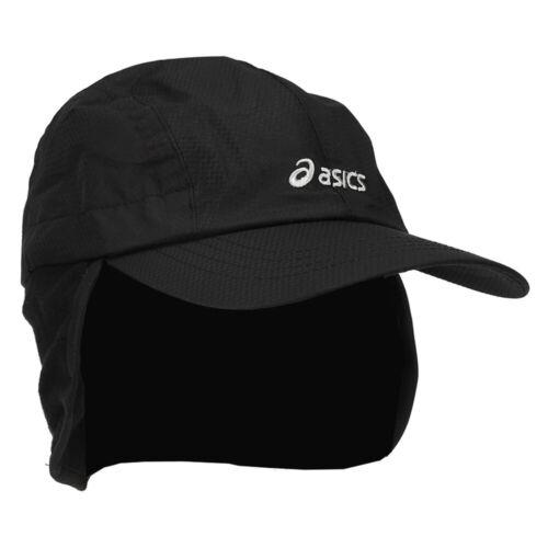 アシックス ASICS Winter Run Fleece Hat Mens Black Athletic Sports ZC1235-90 メンズ