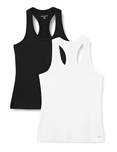Amazon Essentials Womens Tech Stretch Racerback Tank Top (Available in Plus レディース