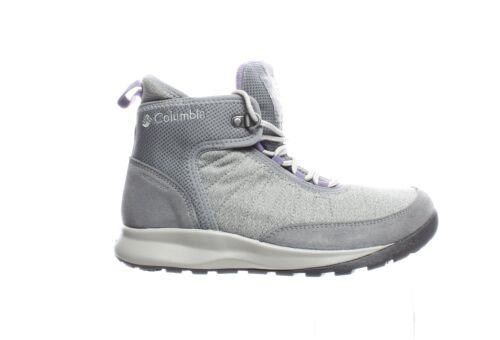 コロンビア Columbia Womens Nikiski 503 Ti Grey Steel Plum Purple Snow Boots Size 5.5 レディース