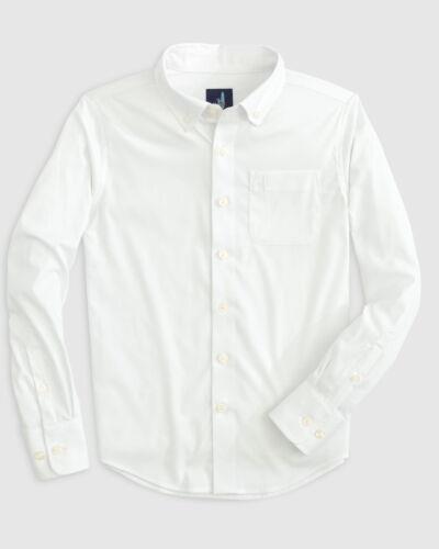 ジョニー オー johnnie-O Tradd Jr. Performance Button Up Shirt White Size 16 メンズ