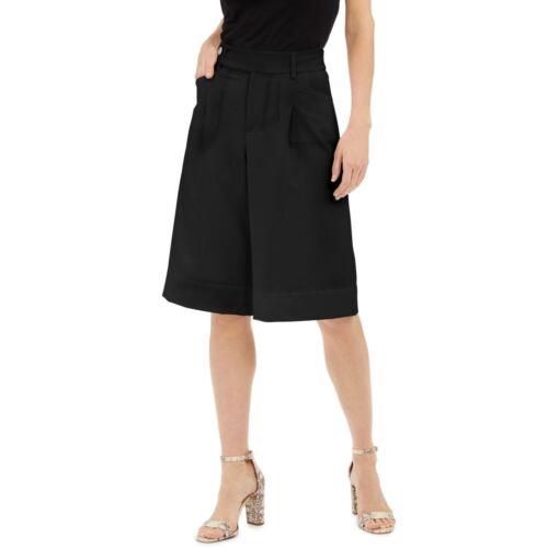 INC NEW Women's High-rise Regular Wide-leg Pleated Gaucho Pants TEDO レディース