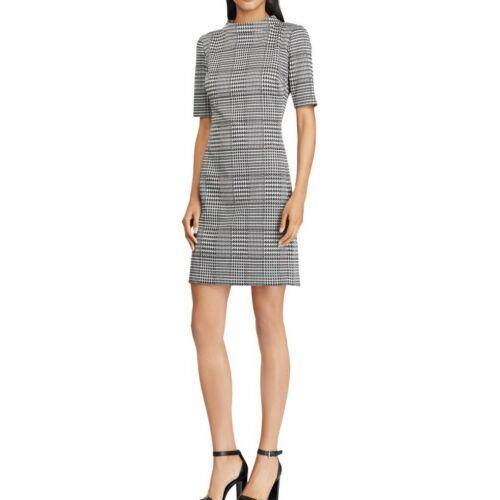 American Living AMERICAN LIVING Women's Houndstooth Jacquard Sheath Dress TEDO レディース