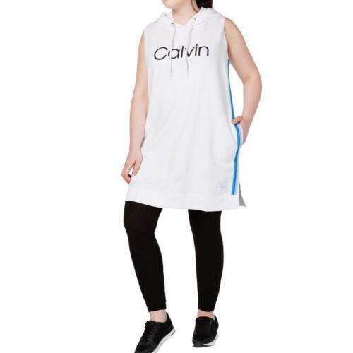 Calvin Klein Performance カルバンクライン CALVIN KLEIN PERFORMANCE Women's Plus French Terry Hoodie Shift Dress 2X TEDO レディース