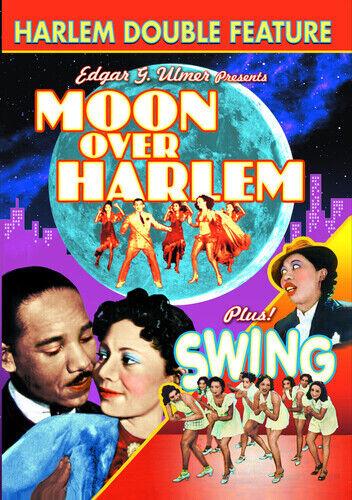 yAՁzAlpha Video Moon Over Harlem / Swing! (Harlem Double Feature) [New DVD] Black & White