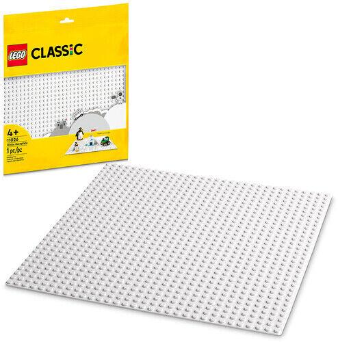 LEGO(R) Classic White Baseplate 11026 [New Toy] Brick