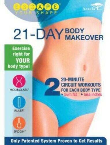 ͢סAcorn Escape Your Shape: 21-Day Body Makeover [New DVD]