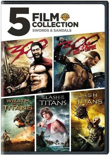 yAՁzWarner Home Video 5 Film Collection: Swords & Sandals [New DVD] 3 Pack