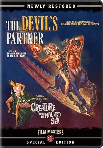 yAՁzFilm Masters The Devil's Partner (1961) / Creature From The Haunted Sea (1961) [New DVD]
