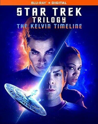 yAՁzParamount Star Trek Trilogy: The Kelvin Timeline [New Blu-ray] 3 Pack Ac-3/Dolby Digita
