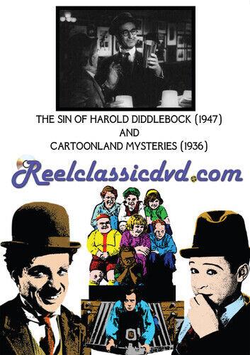 yAՁzReelclassicdvd THE SIN OF HAROLD DIDDLEBOCK (1947) AND CARTOONLAND MYSTERIES (1936) [New DVD]