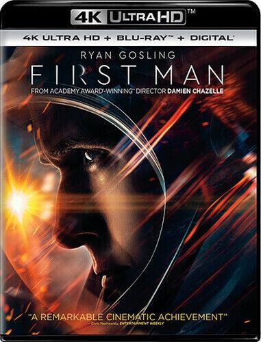 yAՁzUniversal Studios First Man [New 4K UHD Blu-ray] With Blu-Ray 4K Mastering Digital Copy