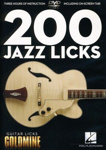 yAՁzHal Leonard Guitar Licks Goldmine: 200 Jazz Licks [New DVD]