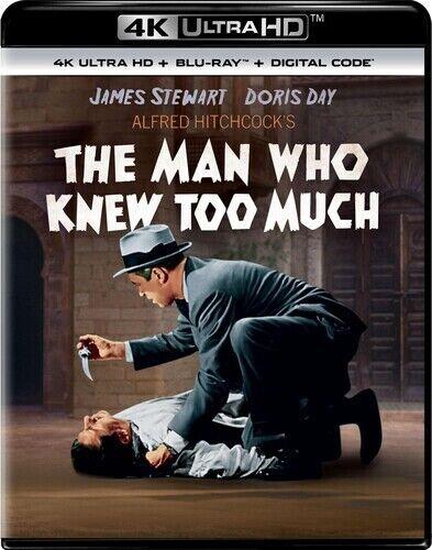 yAՁzUniversal Studios The Man Who Knew Too Much [New 4K UHD Blu-ray] With Blu-Ray 4K Mastering Dig