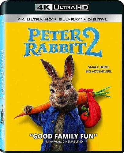 yAՁzSony Pictures Peter Rabbit 2: The Runaway [New 4K UHD Blu-ray] With Blu-Ray 4K Mastering D