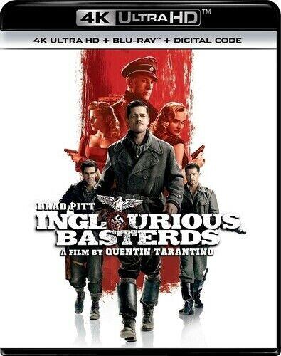 yAՁzEone Inglourious Basterds [New 4K UHD Blu-ray] With Blu-Ray 4K Mastering Digital