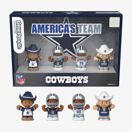 PRE-ORDER Fisher Price - Little People Collector x NFL - Dallas Cowboys 4-Pack [
