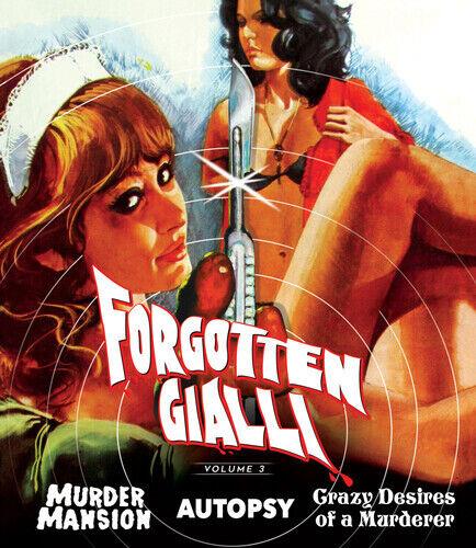 yAՁzVinegar Syndrome Forgotten Gialli: Volume 3 [New Blu-ray] 3 Pack