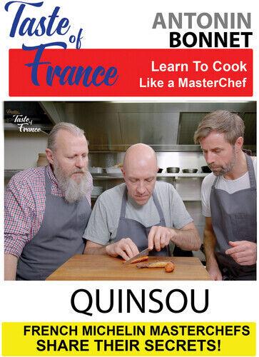 yAՁzTMW Media Group Taste of France Masterchefs Share Their Secrets Antonin Bonnet Quinsou [New DVD]