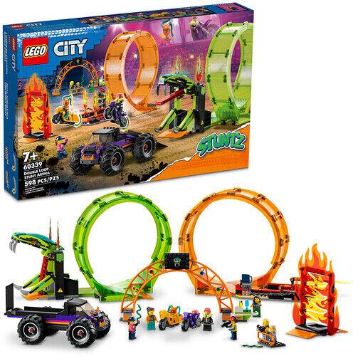 LEGO(R) City Stuntz Double Loop Stunt Arena 60339 New Toy Brick