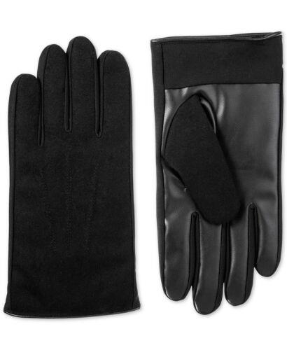 AC\gi[ Isotoner Signature Men's Plaid Driving Gloves Black Size Medium Y