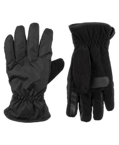 AC\gi[ Isotoner Signature Men's Sleekheat Touchscreen Black Size Extra Large Y
