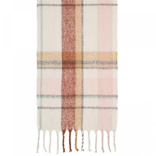 Cejon Women's Spacious Plaid Blanket Wrap Pink Size Regular fB[X