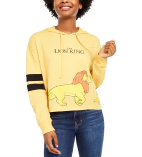 Freeze 24-7 Junior's Lion King Hoodie Yellow Size X-Small fB[X