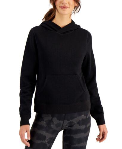 ID Ideology Women's Fleece Hoodie Black Size X-Small fB[X