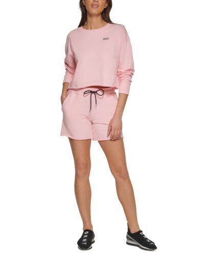 ǥ̥磻 DKNY Women's Metallic Logo Shorts Pink Size X-Large ǥ
