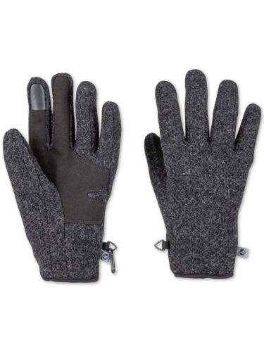 }[bg Marmot Mens Gray Wool Blend Slip On Touchscreen Compatible Gloves XL Y