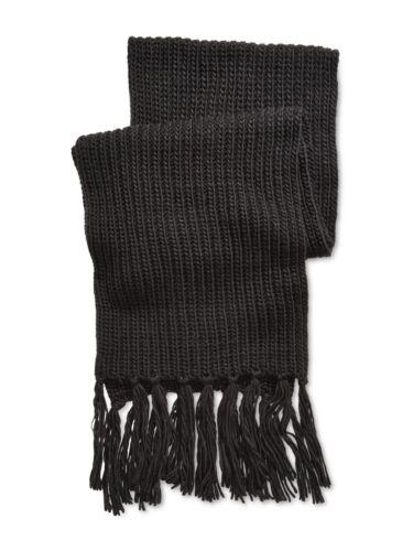 f STEVE MADDEN Womens Black Blanket Scarf fB[X