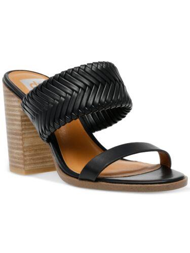 ドルチェヴィータ ドルチェヴィータ DOLCE VITA Womens Black Bambi Round Toe Stacked Heel Slip On Heeled Sandal 10 M レディース