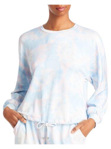 ^n TEE TAHARI Womens Light Blue Stretch Tie Dye Sweatshirt XSTP fB[X