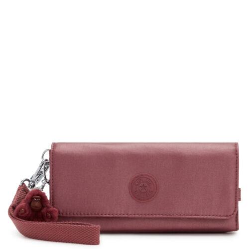 キプリング キプリング Kipling Women's Rubi Metallic Nylon Large Fashion Wristlet Wallet and Clutch レディース