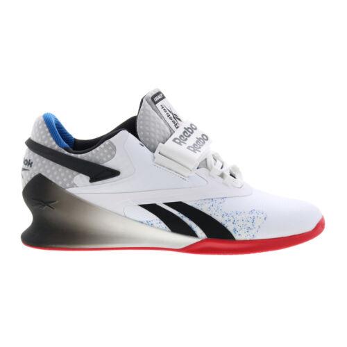 リーボック Reebok Legacy Lifter II Mens White Synthetic Athletic Weightlifting Shoes メンズ