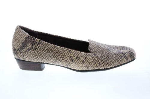 クラークス Clarks Timeless 26064133 Womens Gray Narrow Leather Ballet Flats Shoes 7 レディース