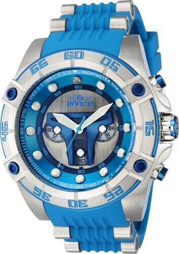 Invicta Men's Star Wars Jango Fett 52mm Quartz Watch IN-40094 Y