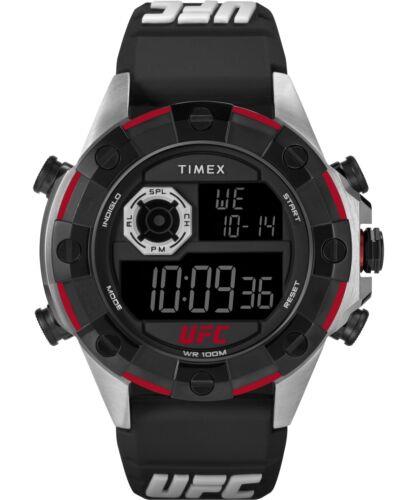 ^CbNX Timex Men's UFC Strength 49mm Quartz Watch TW2V86700JR Y