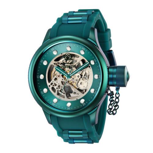 Invicta Men's IN-40742 51.5mm Green Dial Automatic Watch Y