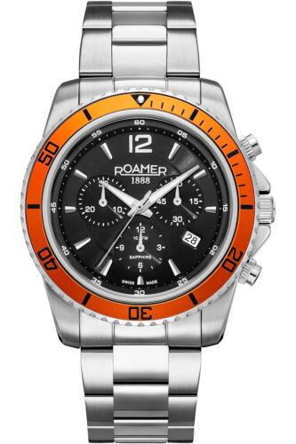 Roamer Men's 862837-41-65-20 Nautic Chrono 100 43mm Quartz Watch Y