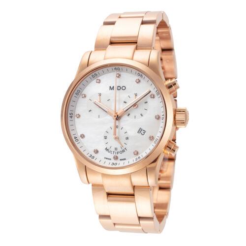 Mido Women s M0052173311600 Multifort 35mm Quartz Watch レディース