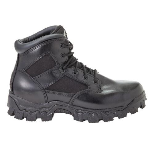 Rocky Alpha Force 6 Inch Waterproof Soft Toe Work Mens Black Work Safety Shoes Y